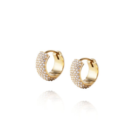 Mockberg Amour Gold Hoops Small M0210